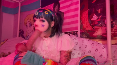 ditzymaruu OnlyFans leaked Ditzymaruu - QUICK CLOWN THROAT :0🫟 on HDthot
