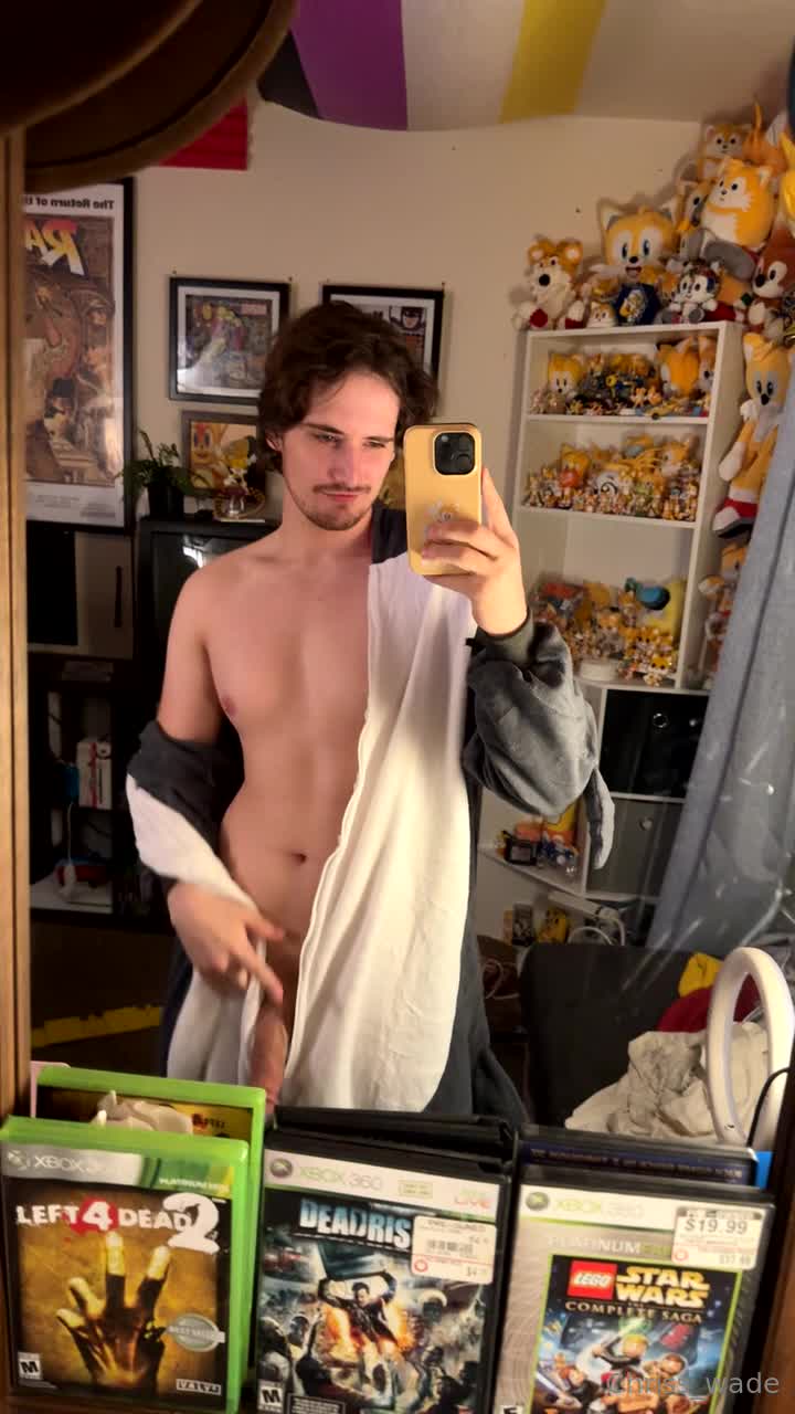 Chriss_wade - Swinging my Big cock in my new shark onesie