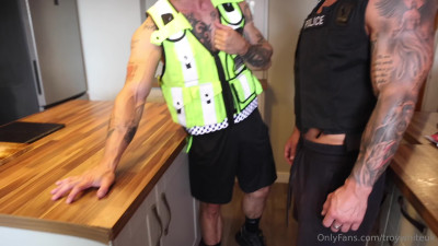 troywhiteuk OnlyFans leaked Troywhiteuk - Officers Clock Stop Role Play With James Hardy!We enter to i.. on HDthot