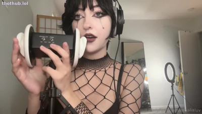 OnlyFans leaked Kenalialuv goth clown ASMR on HDthot