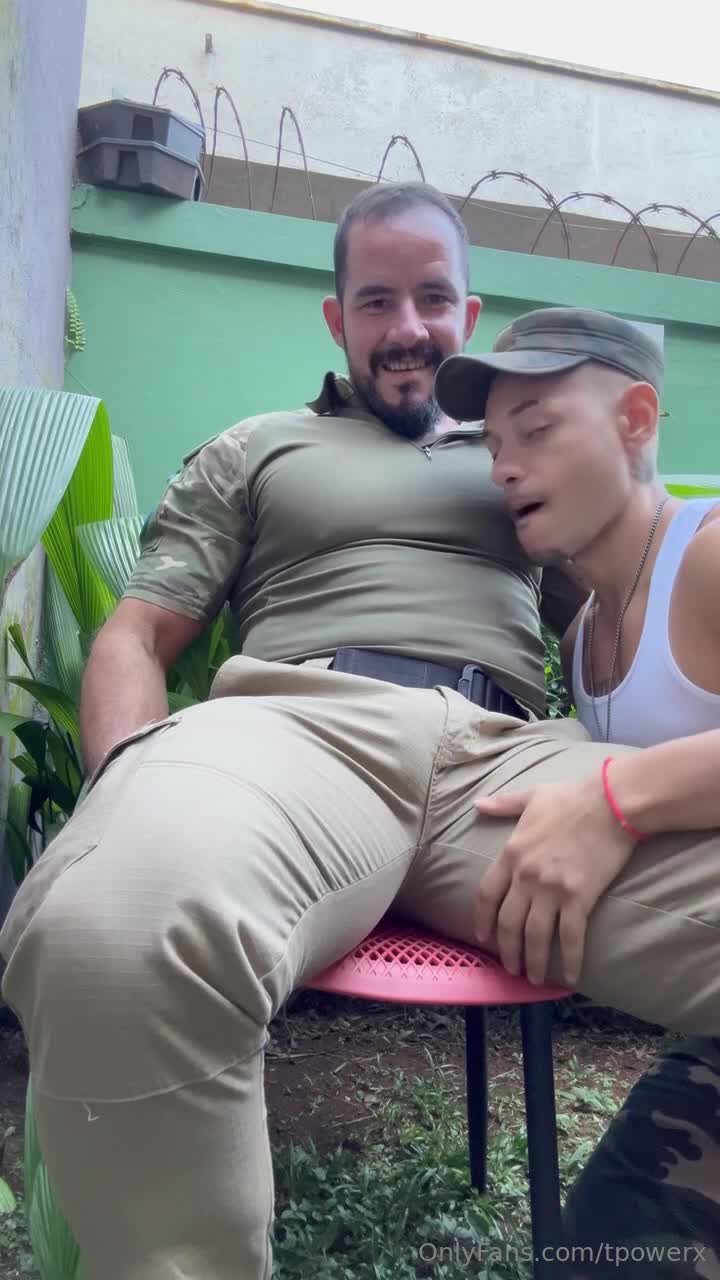 Tpowerx - He wanted some training so he took the opportunity to swallo..