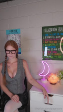 gingerasmr OnlyFans leaked Gingerasmr - Teacher shows you how the male body works with a 10inch dild.. on HDthot