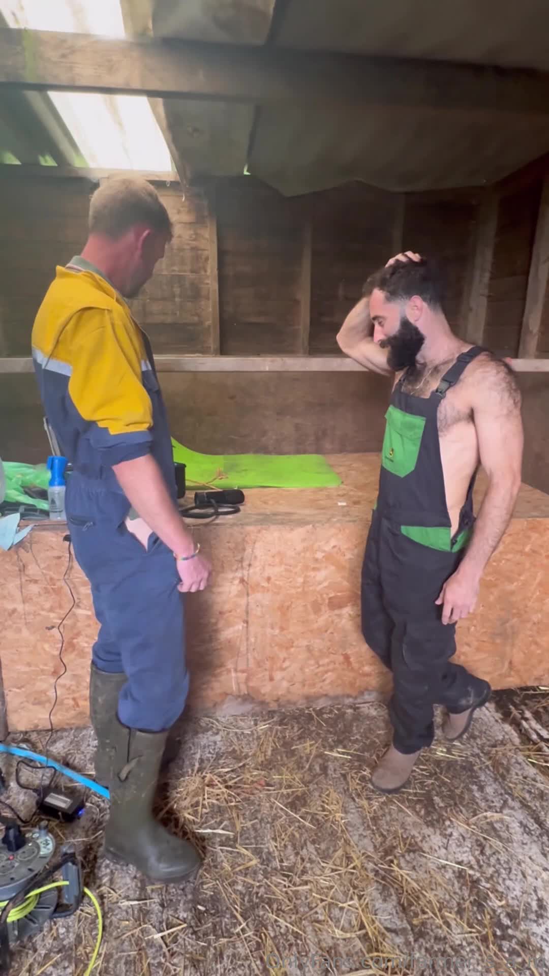 Farmer_s_a_m - When @guywoof came for a return visit to the farm I had to g..