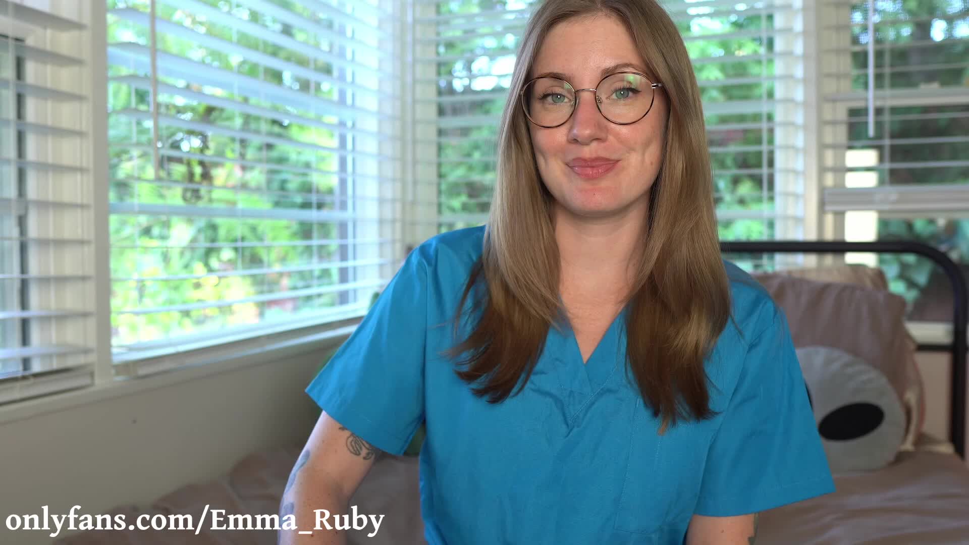 Emma_ruby -  It's time for your Penis Exam  A friendly NURSE is more t..