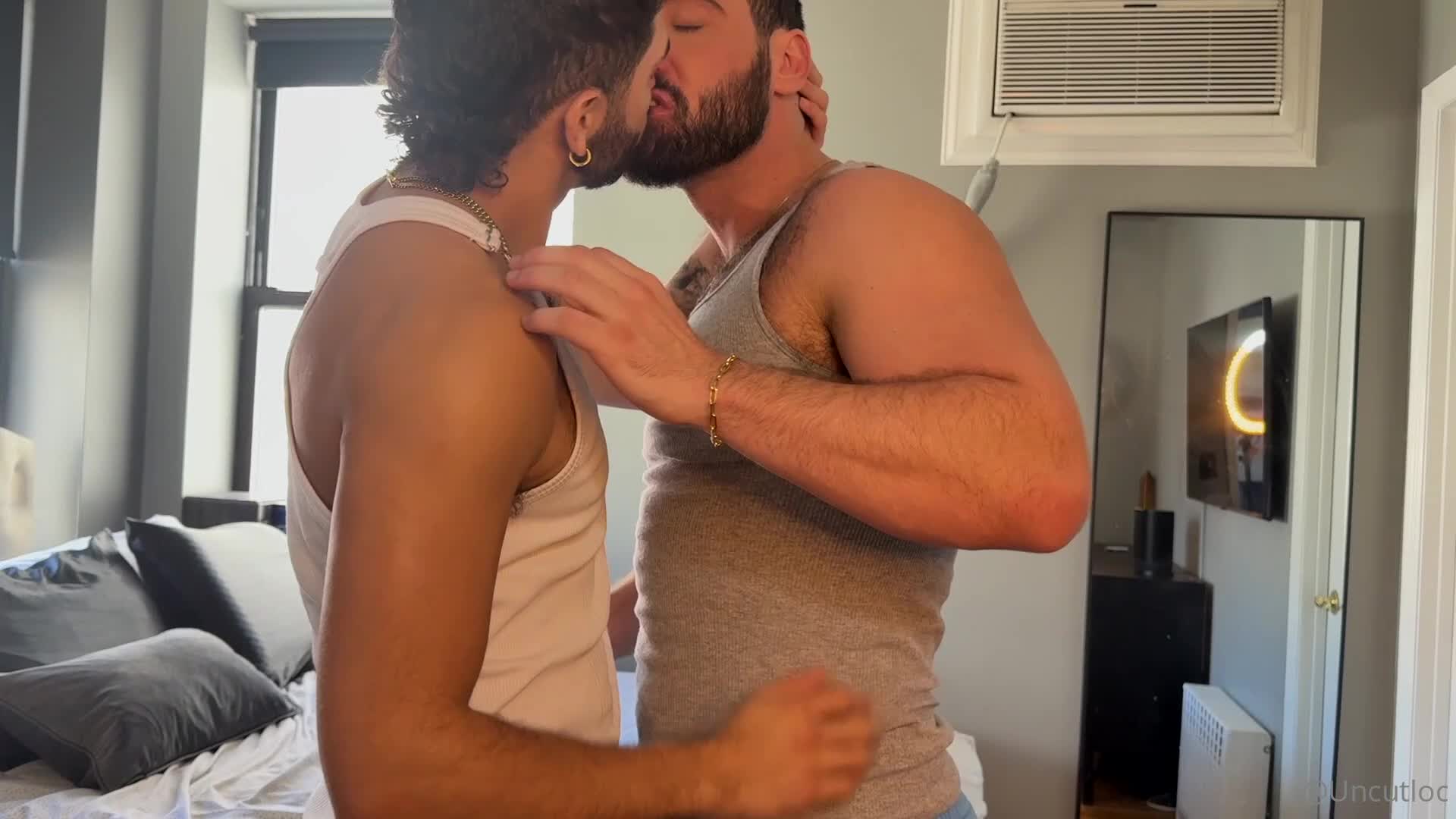 Uncutloc - Loc gets fucked by JosephAll I gotta say is big hairy men ar..