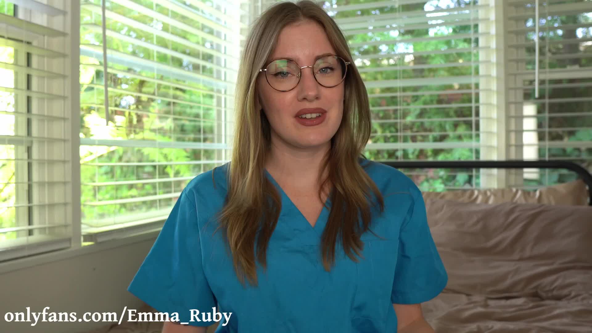 Emma_ruby -  SPERM DONOR  (ASMR)I was just the NURSE collecting his d..