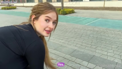 OnlyFans leaked Comattoze fit girl ca$hed out by Street Agent on HDthot