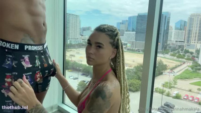OnlyFans leaked Hannah Makala BBC Hotel Hookup on HDthot