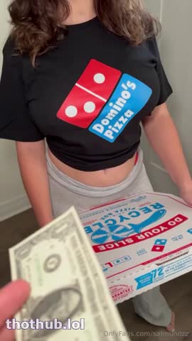 Salarrea Pizza delivery girl suck and fuck