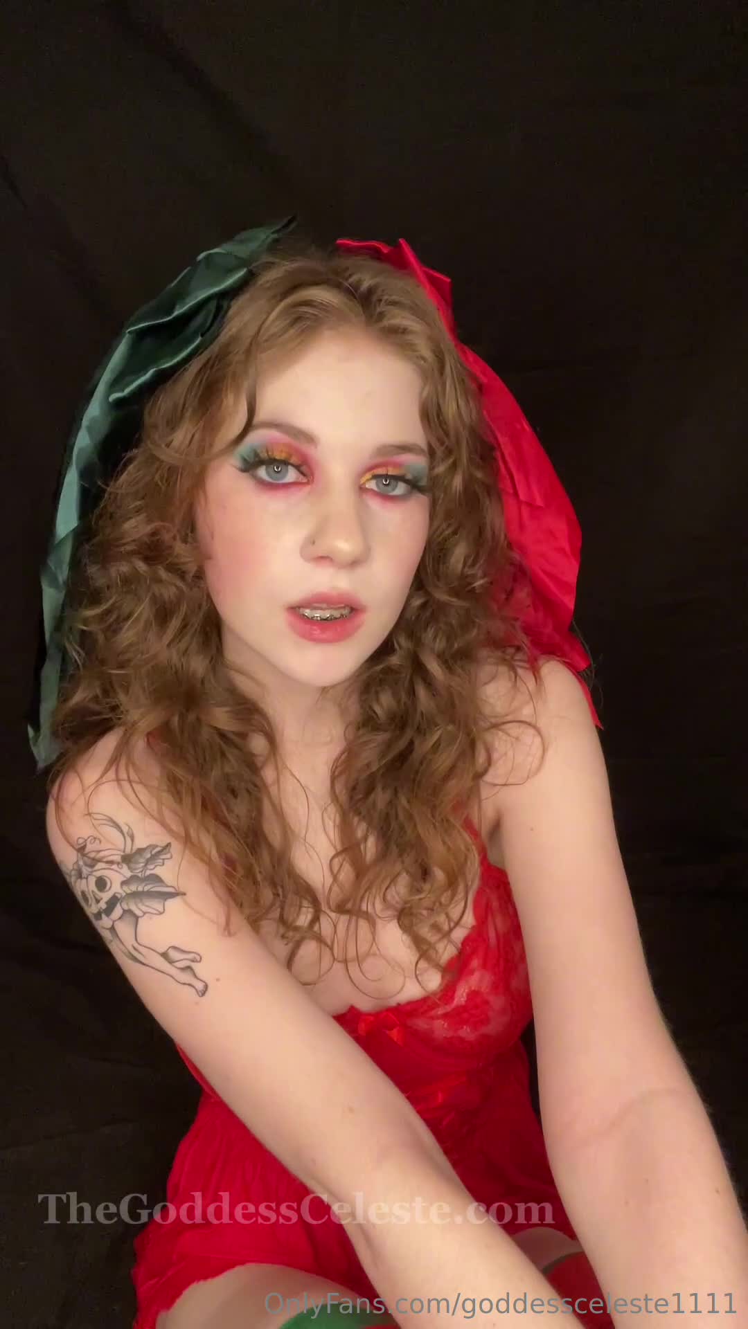 Goddessceleste1111 - A festive sensual JOI with a 10 second cum countdown sure to..