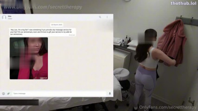 OnlyFans leaked NEW Secret Therapy Ashley Wife of My Fan Anniversary Night Gift Massage on HDthot