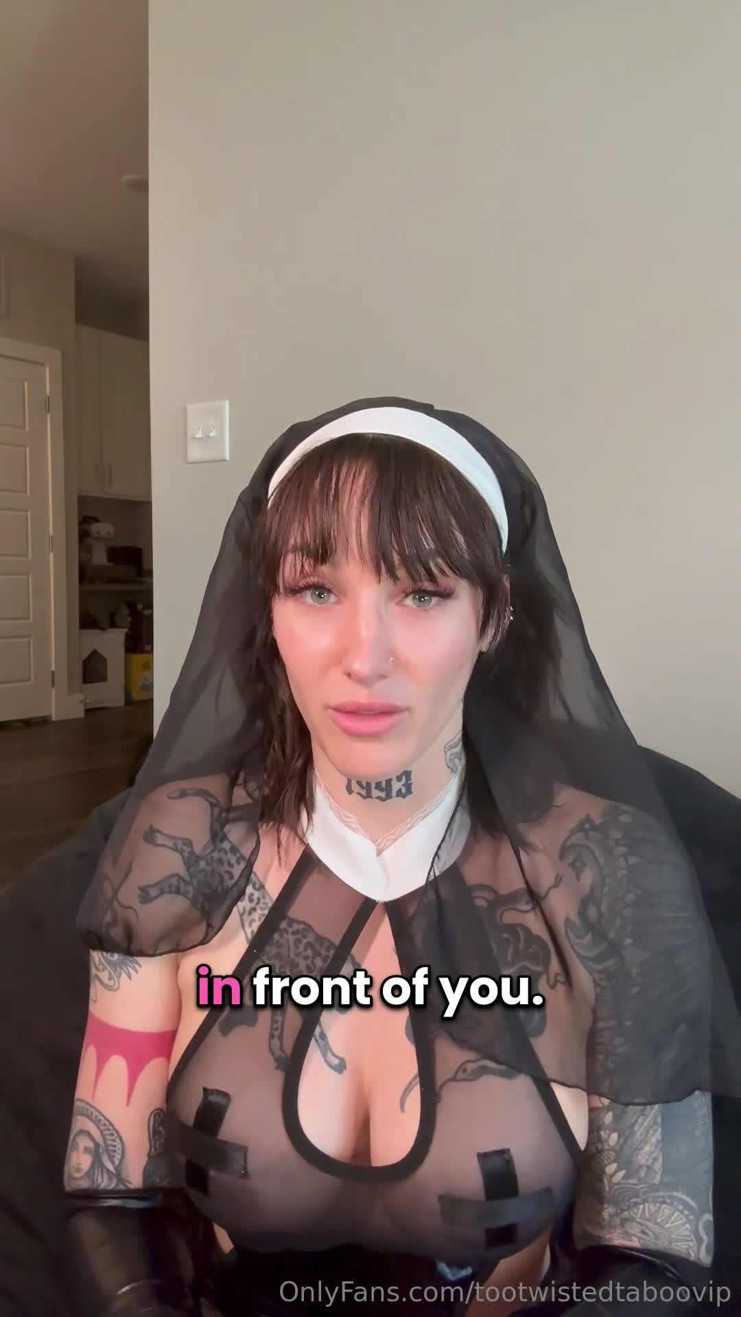 Tootwistedtaboovip - Visiting your nun step mom at her convent