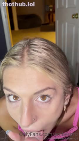Ambergriz sloppy blowjob