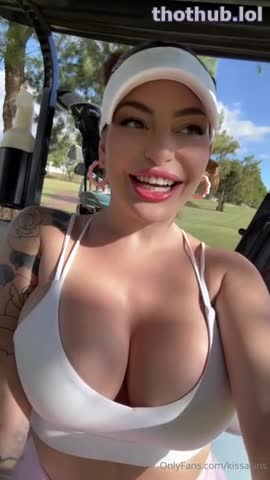 Kissa Sins - Fucked Outdoor In Golf Cart