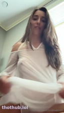 OnlyFans leaked Christina Khalil white tease ppv on HDthot