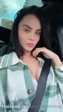 OnlyFans leaked Emma Glover Nude Car Boobs Tease Onlyfans Video Leaked on HDthot