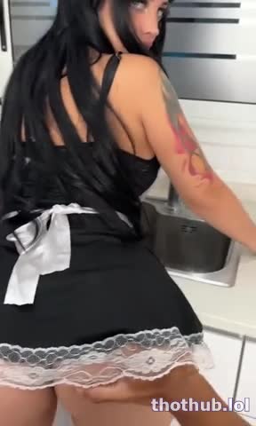 Demon Mika Thick Maid