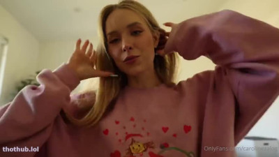 OnlyFans leaked Caroline Zalog Lace Skims Try On Video Leaked on HDthot