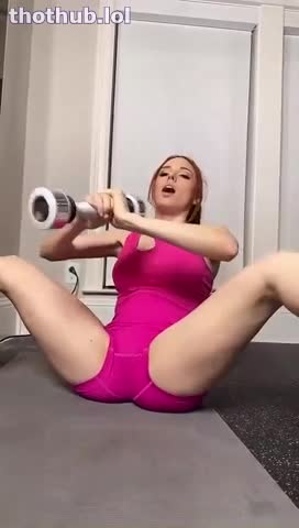 Amouranth - Gym suck and fuck