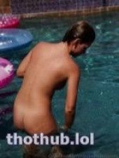 OnlyFans leaked Madisyn Shipman naked day in the pool on HDthot
