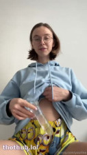 OnlyFans leaked Yourina Dildo masturbation on HDthot