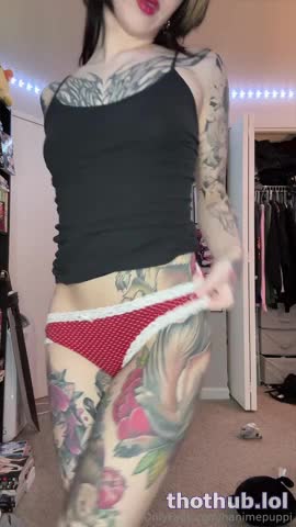 hanimepuppi - asian egirl strip tease