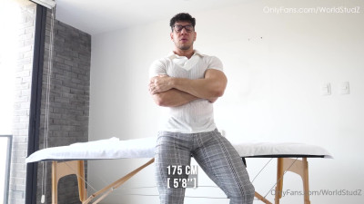 worldstudz OnlyFans leaked Worldstudz -  Massaging muscle geek ThaylerThayler35 y.o./5'8''/200 lbs/.. on HDthot