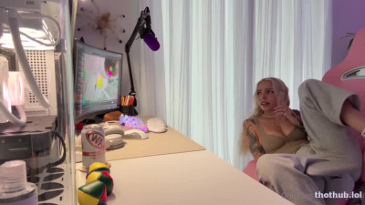 OnlyFans leaked Babyfooji - masturbating with vibrator and dildo on HDthot