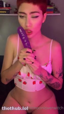 OnlyFans leaked moonloverwitch dildo blowjob ppv on HDthot
