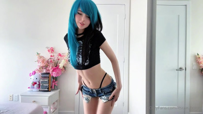 itsuwuhoney OnlyFans leaked Itsuwuhoney -  Extended Skeleton Outfits Striptease! Halloween came earl.. on HDthot