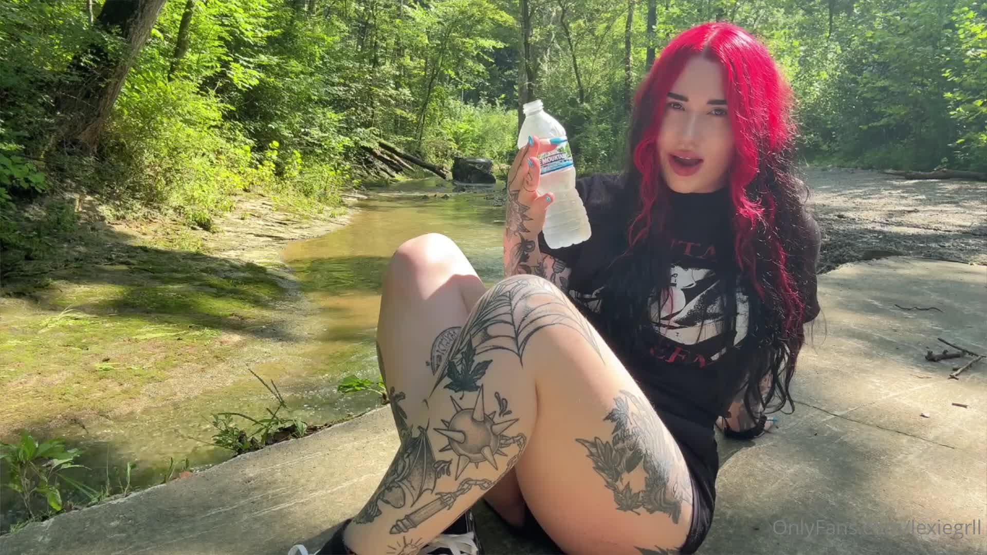 Lexiegrll - ~ Hike turns into Converse removal ~We’ve been taking this s..