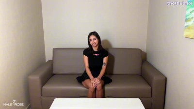 OnlyFans leaked Hailey Rose Casting Couch - First Time Audition Hailey Rose on HDthot