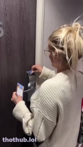 Margot Dulac in a hotel