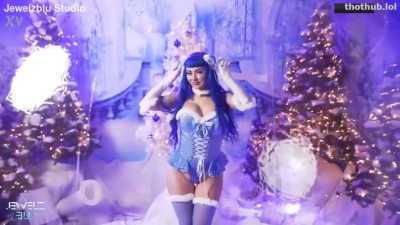 OnlyFans leaked Jewelz Blue Christmas JOI on HDthot