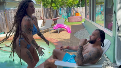 indicaflower OnlyFans leaked Indicaflower - I invited @jamesangelxxx over to swim but it got a little cl.. on HDthot