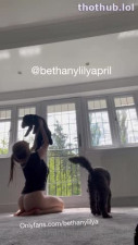 OnlyFans leaked Beth Lily naked yoga on HDthot