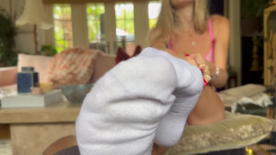 fantasyfootjobs OnlyFans leaked Fantasyfootjobs - I know you love it when I come back home with a new pedi.. m.. on HDthot