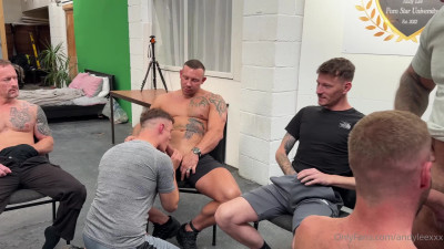 andyleexxx OnlyFans leaked Andyleexxx - Nine Man Chav BJ!Two cock suckers and seven horny lads with .. on HDthot