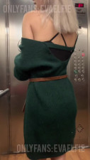 evaelfie OnlyFans leaked Evaelfie - Playing in elevator on HDthot