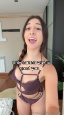 milenagrace OnlyFans leaked Milenagrace - Should I greet you like this? on HDthot
