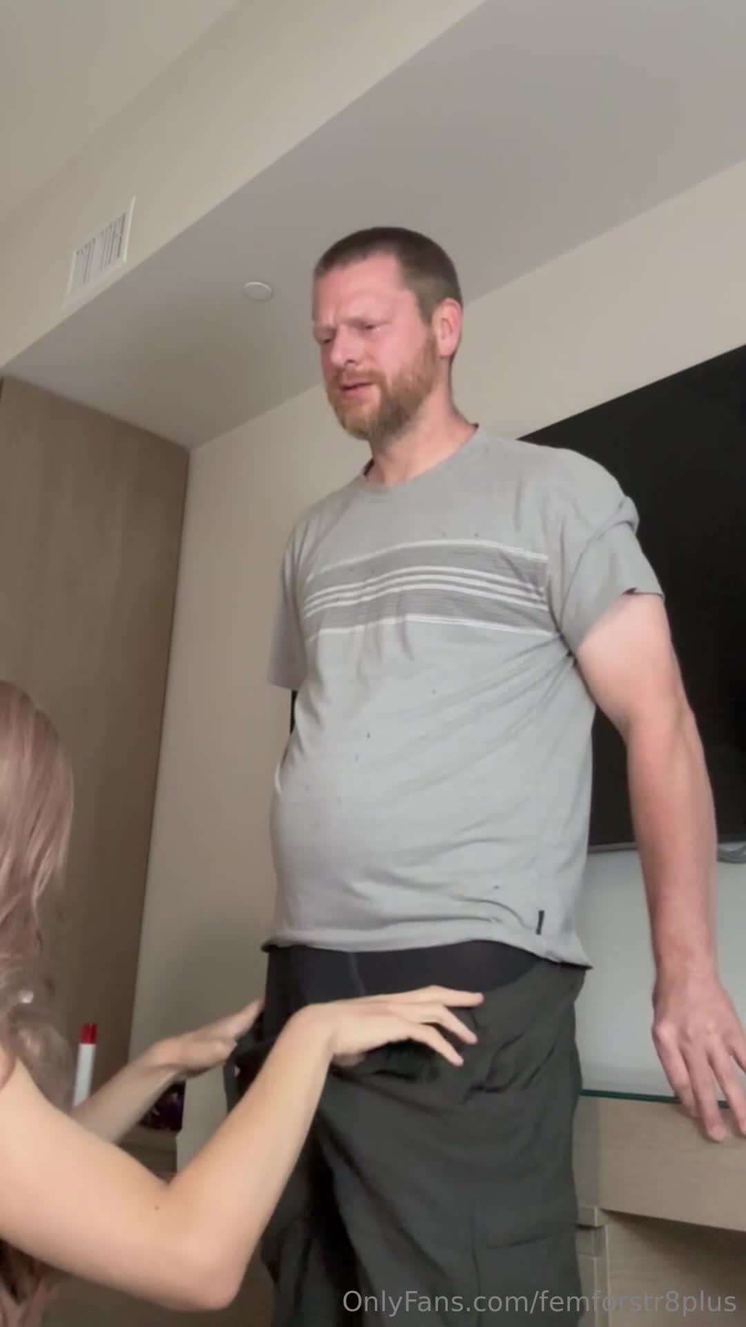 Femforstr8plus - It took me a lot of persuading so he would escape his girlfr..