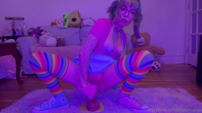 ditzymaruu OnlyFans leaked Ditzymaruu - u guys asked 4 more RIDING VIDS and 4 me to try to  my pus.. on HDthot