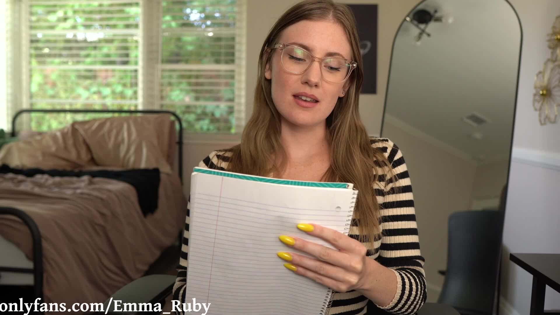 Emma_ruby - **JOI** from your Sex **THERAPIST**  She wants to make you ..