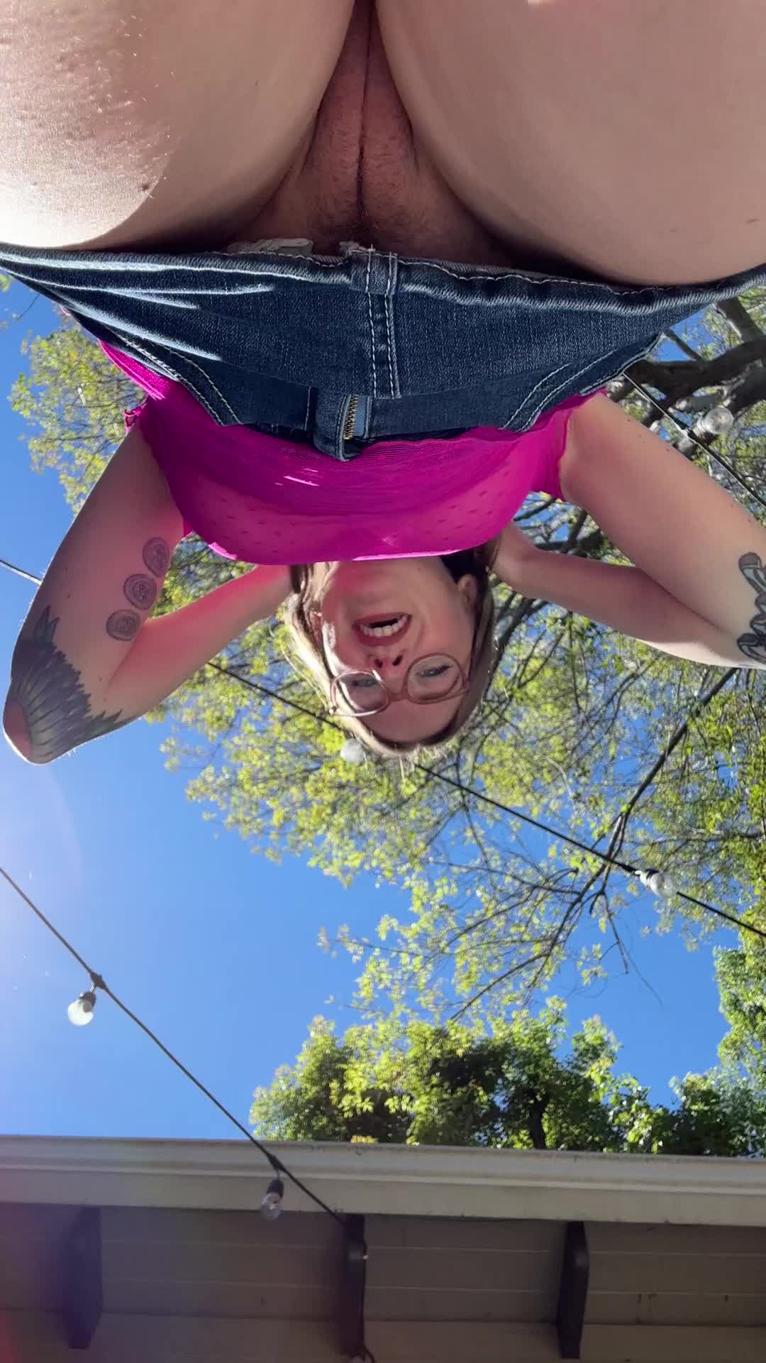 Emma_ruby - I'm not wearing panties under my skirt