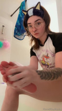 planetplaybunny OnlyFans leaked Planetplaybunny - Got a request to post a video of me doing my feet ︎ I have .. on HDthot