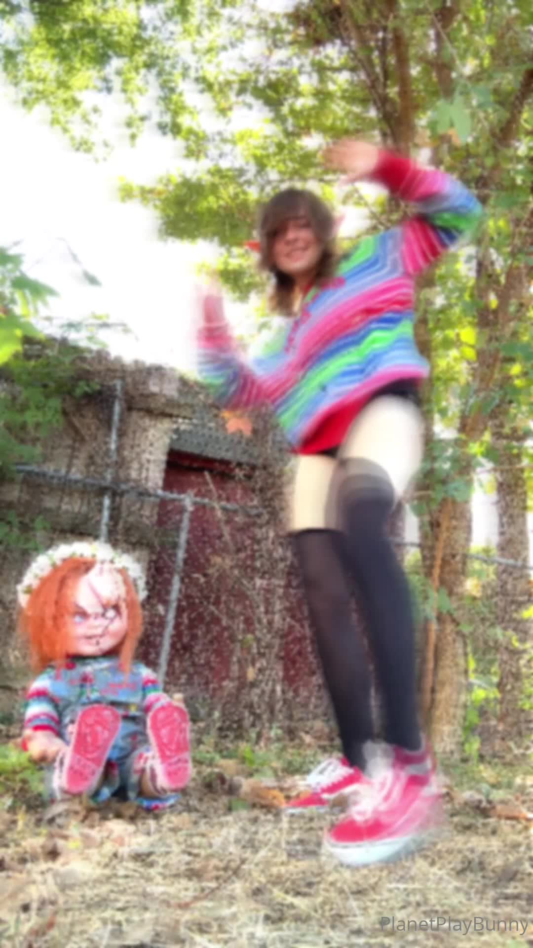 Planetplaybunny - Just bein silly  Would ya let me pop it down on you?
