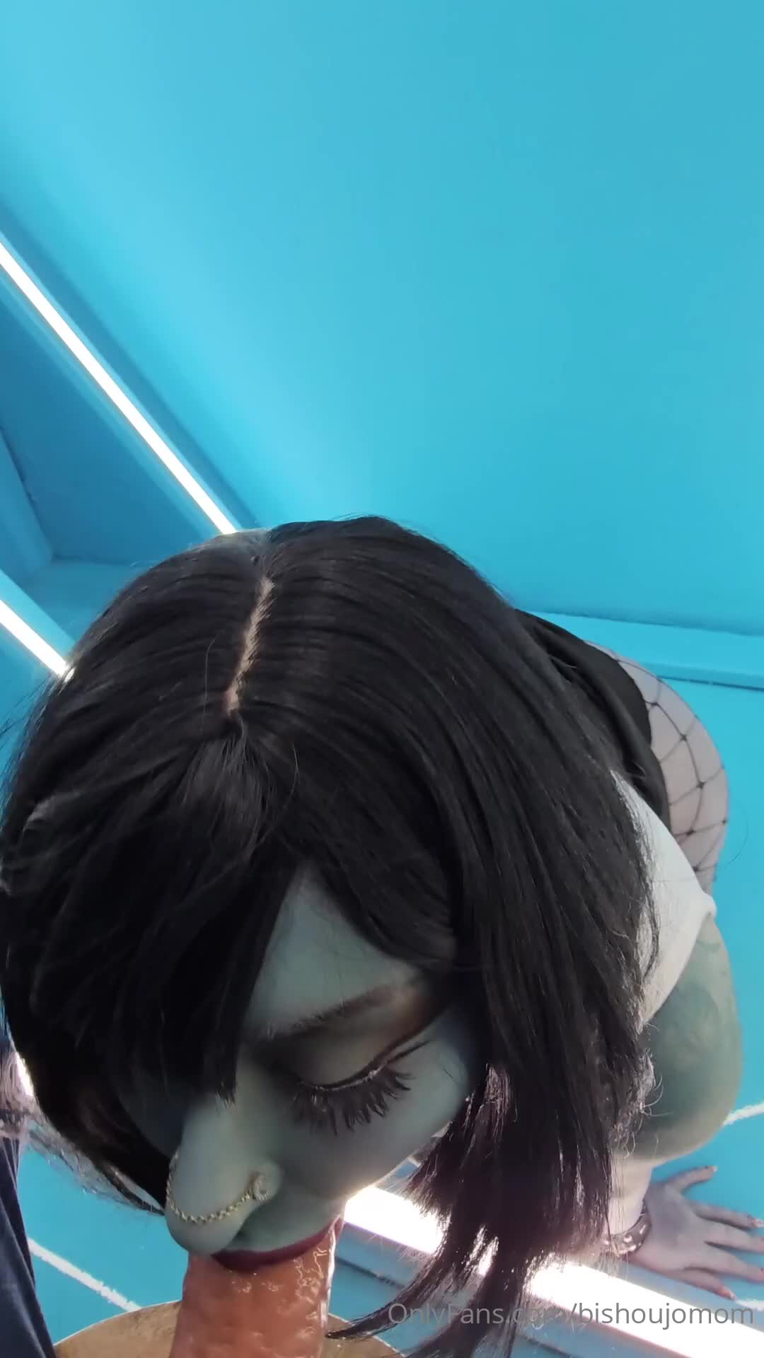Bishoujomom - Would you let a demon hipster chick suck your cock?