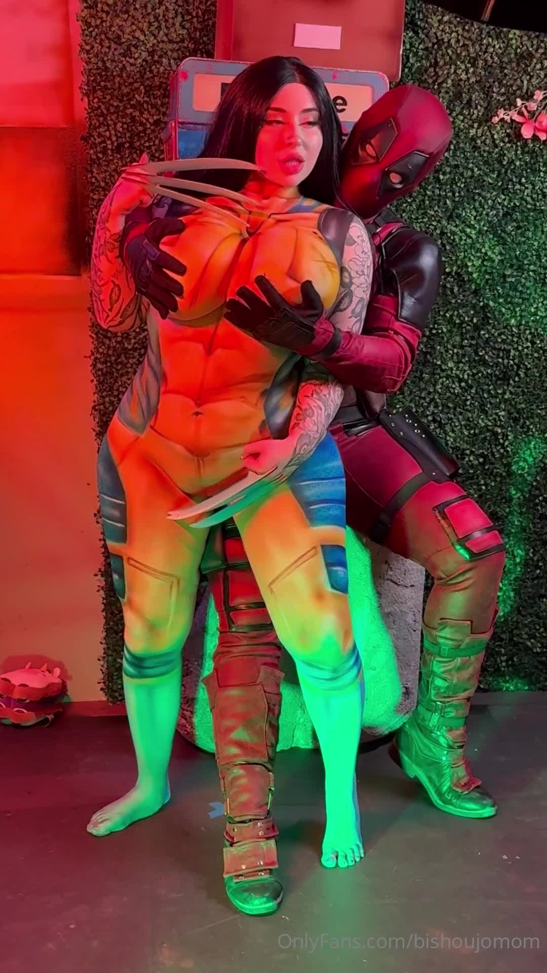 Bishoujomom - Some BTS footage of @xxautumnivyxx and mine xmen shoot. I am..