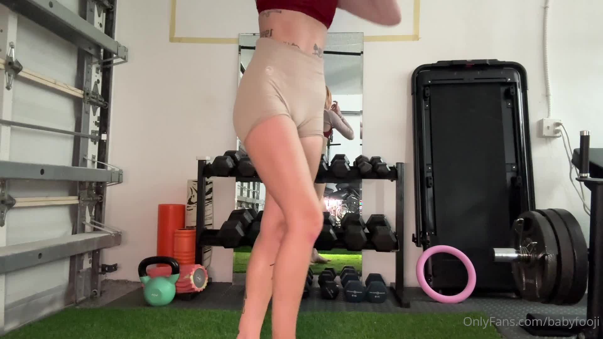 Babyfooji - Rate our gym sesh?  I personally give it a 10/10, very rock..