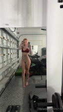 babyfooji OnlyFans leaked Babyfooji - Just finished legs, ready for cardio?? on HDthot